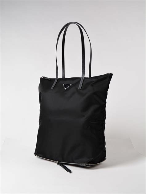 prada nylon rendition|Prada nylon shopper tote.